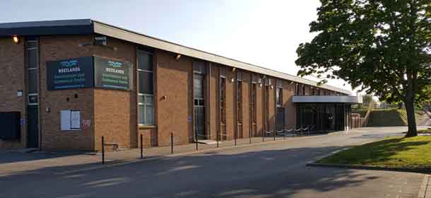 Dance class at Westlands, Yeovil, Somerset